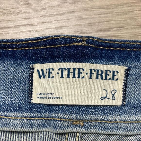 We The Free Flare Bootcut Jeans Stretch Size 28 - Picture 5 of 7